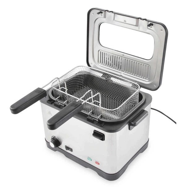 Oil Fryer Quigg GT-DFK3-02 2000W 4L 3 Baskets Packaging status original