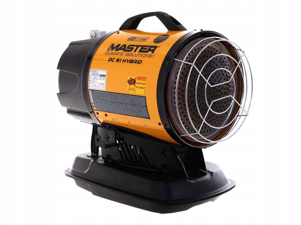 Oil Heater 17kW Master DC 61 Infrared Diesel Hybrid 4011.200 Packaging status original