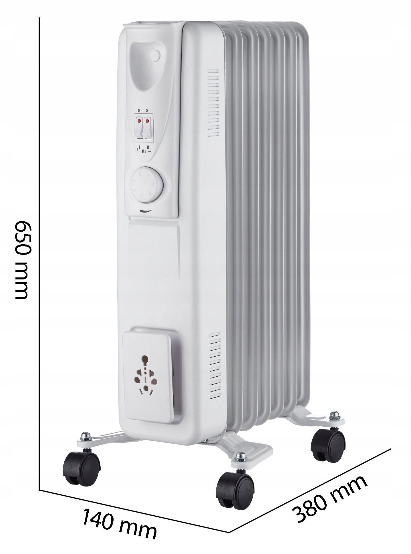 Oil Heater KEPLAND OH01WH White Brand Kepland