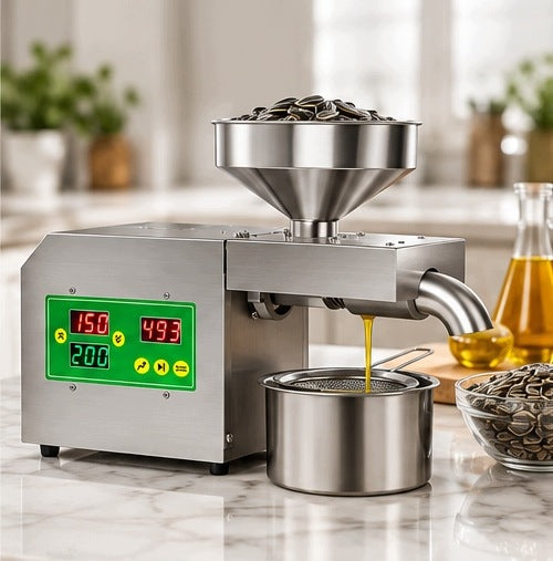 Oil Press 800W R3S Electric Seed Press With Temperature Control Packaging status original