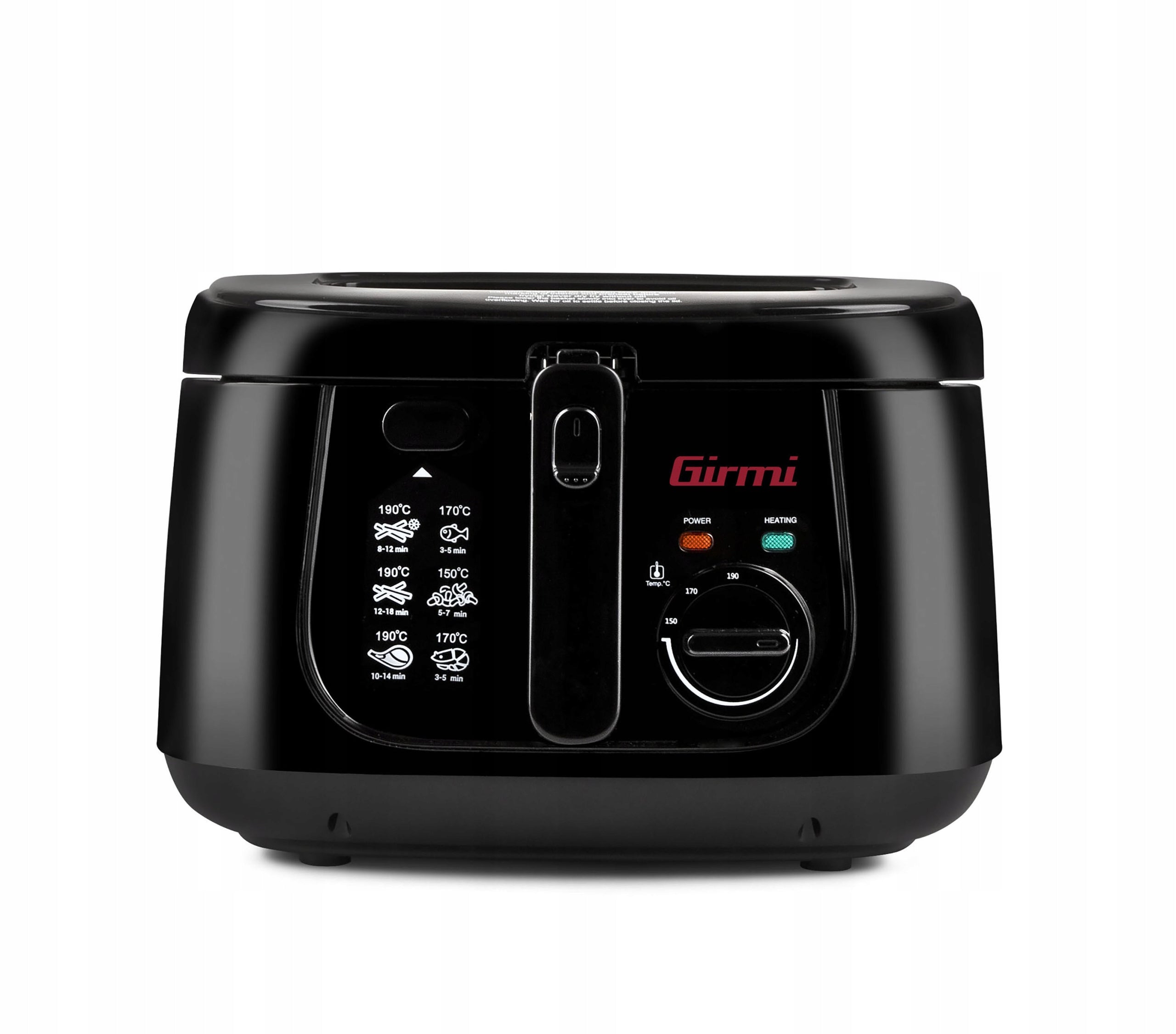 Oil fryer 2,5L 1800W Girmi FG21 temperature control