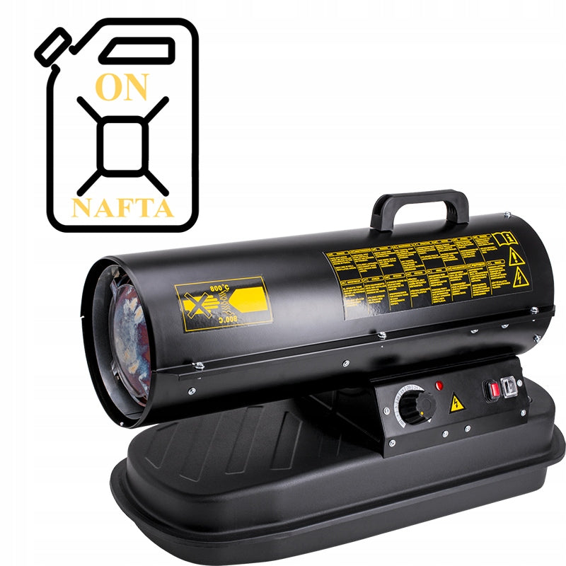 Oil heater 20kW 12L air heater garage hall DREL