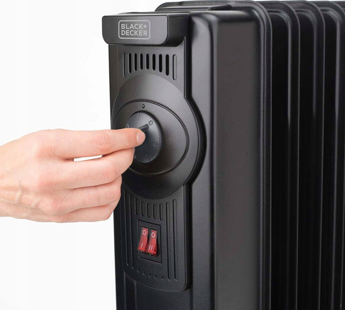 Oil heater Black+Decker BXRA2300E 11 ribs 2300 W black Brand Black+Decker