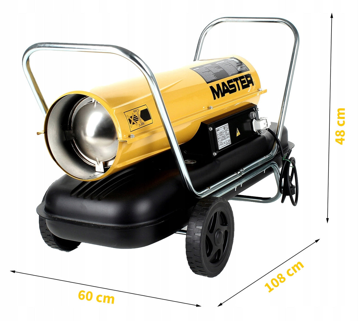 Oil heater Master 29 kW Manufacturer code B100CED