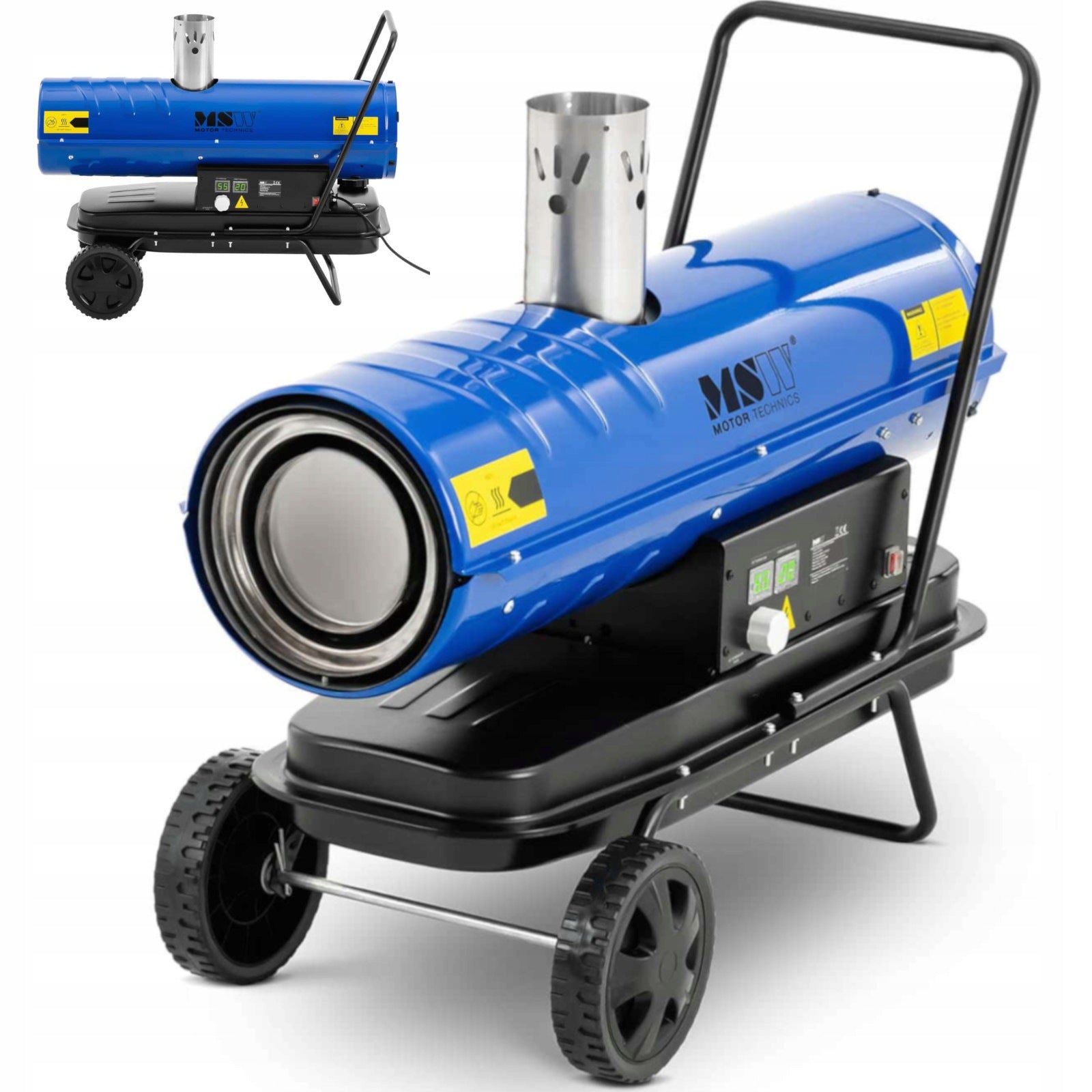 Oil heater for large halls of rooms 1071m3/h 20kW