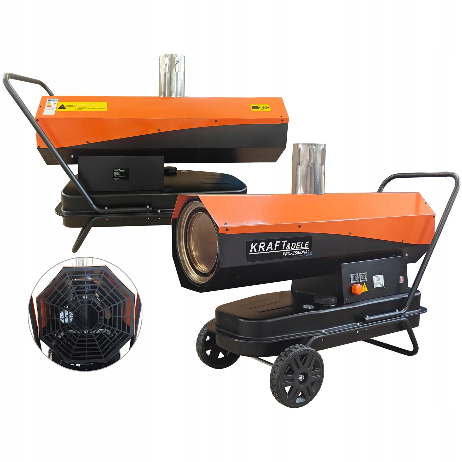 Oil heater with exhaust 40kW Manufacturer code KD5962