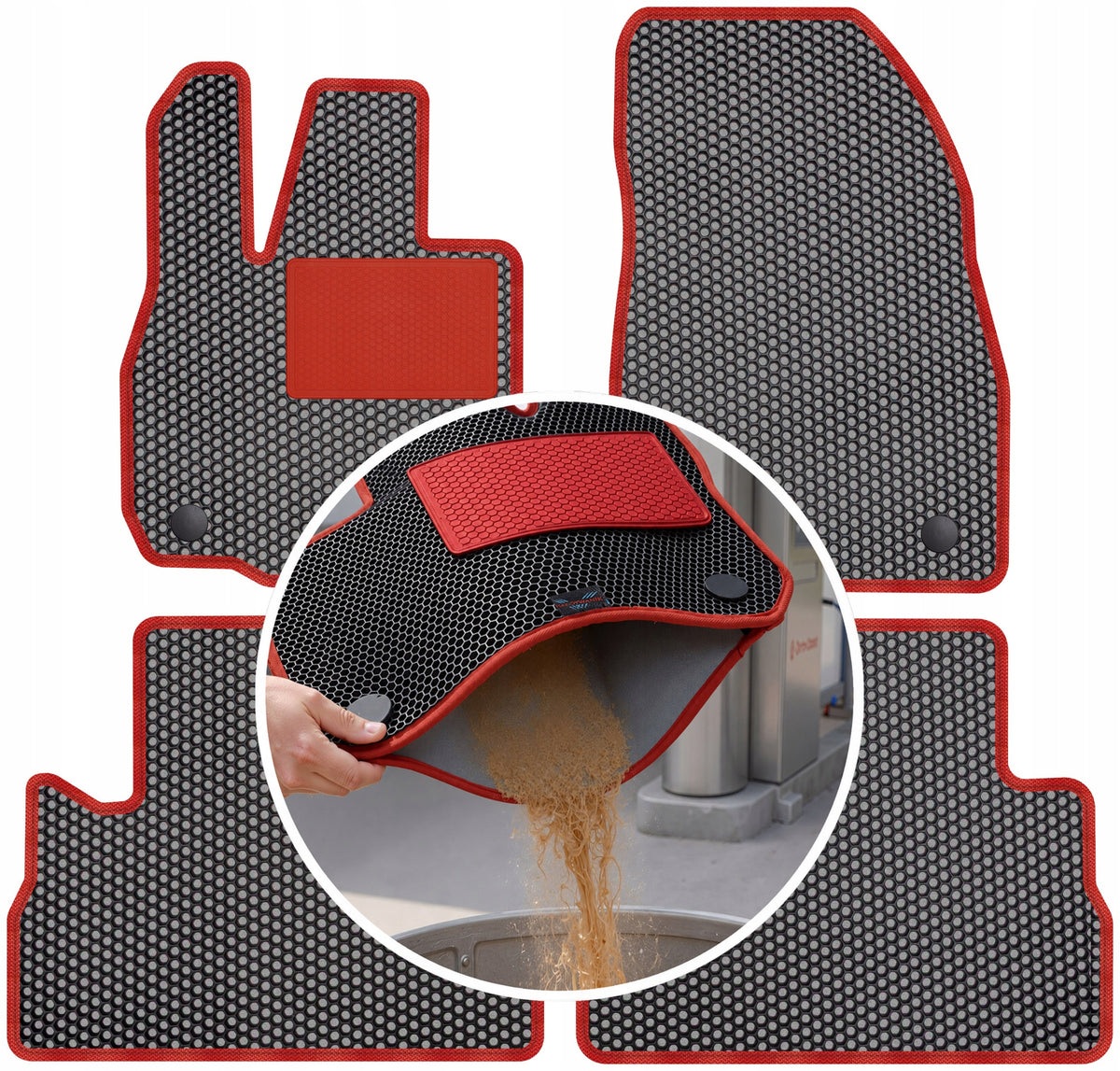 Omoda 9 SUV PHEV 2025- EVA SMART POCKET Rug Packaging status original