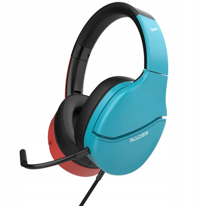 On-ear gaming headphones SADES Spower SA-725 _ microphone