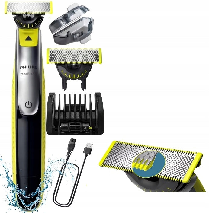 Oneblade Shaver Philips Trimmer Philips 360 QP2734/30 Waterproof 2 Blades