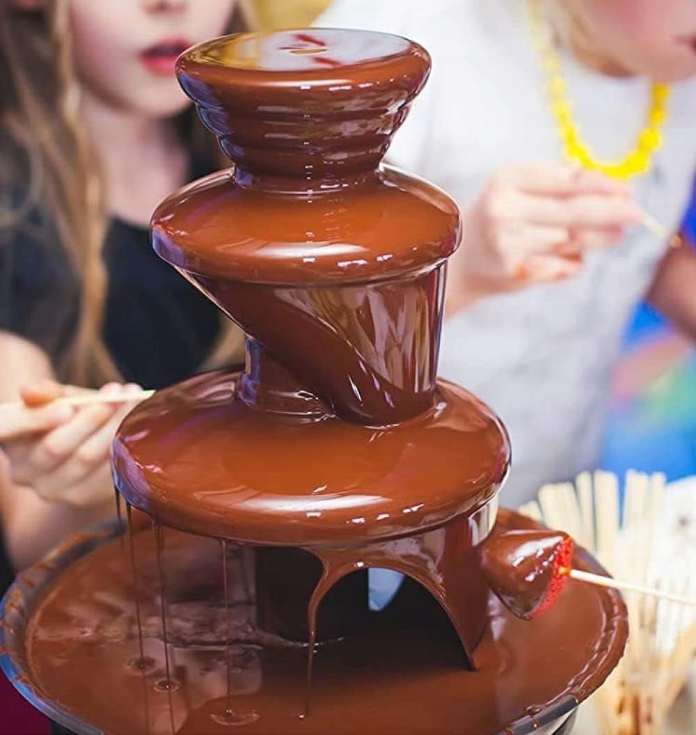 Opal Chocolate Fountain CF 900 ml Stainless Steel Heated Bowl Brand no brand