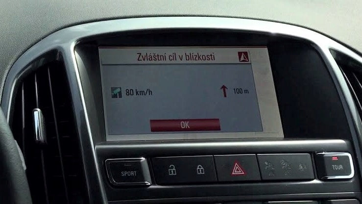 Opel Chevrolet Elevation NAVI600 to NAVI900 3D Radar (online) Manufacturer code Opel Chevrolet