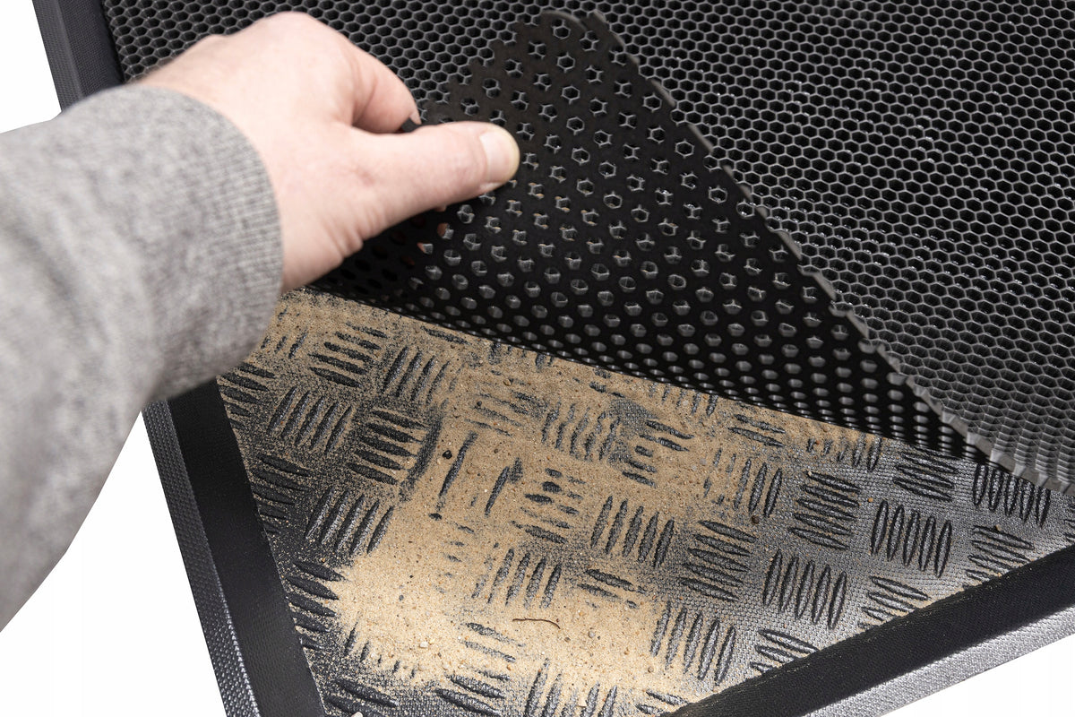 Openwork insert for trunk - non-slip BLACK HONEYCOMB 100x140 Manufacturer Max-Dywanik