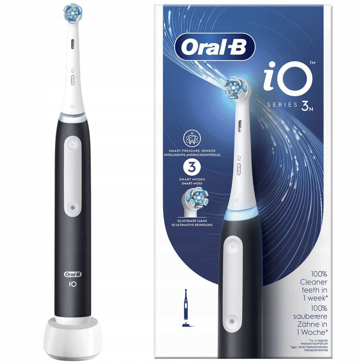 Oral-B iO Series 3 Magnetic Toothbrush Matte Black