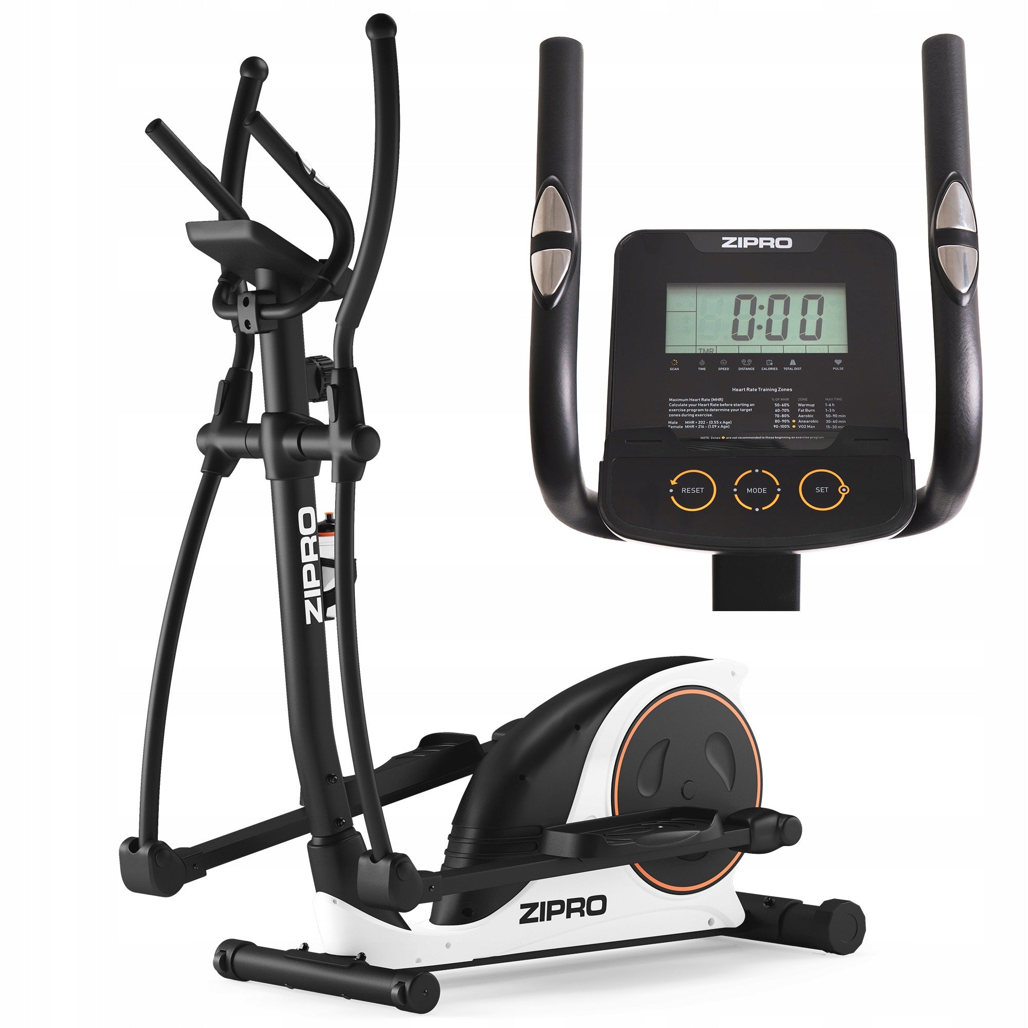 Orbi-trek ELLIPTICAL TRAINER Magnetic training LCD - HULK RS ZIPRO