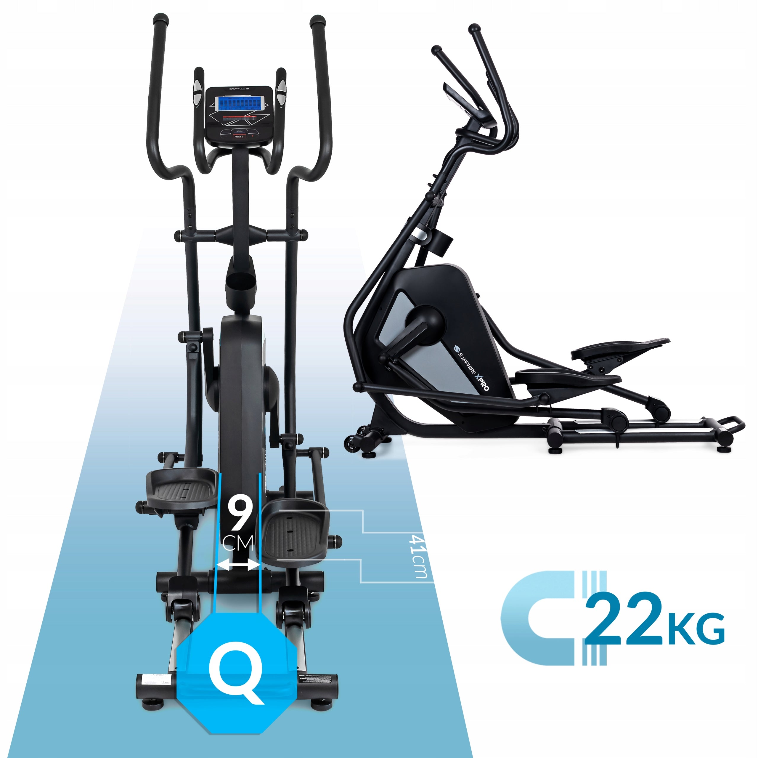 Orbi-trek TRAINER X-PRO ELECTROMAGNETIC Training APPLICATIONS bike 150k EAN (GTIN) 5903228929458