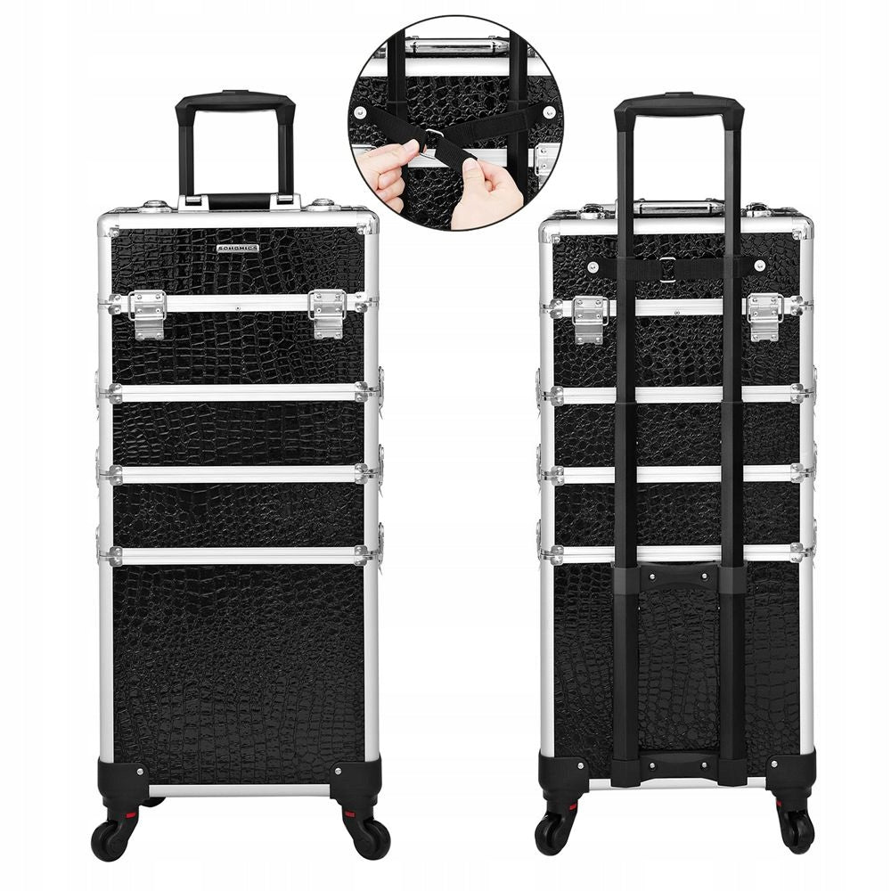 Organizer Cases Cosmetic Suitcase On Wheels Brand Songmics
