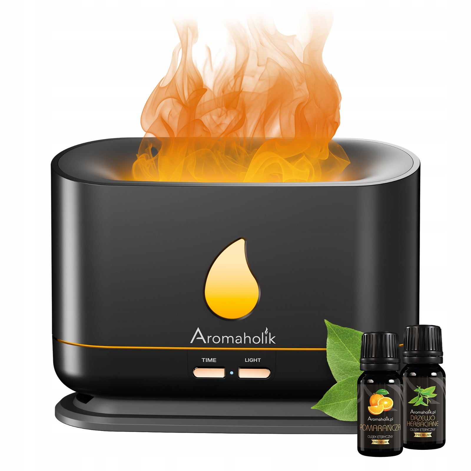 Original Air Humidifier with Fire Effect | VERSION 2026 | 2 COLORS Packaging status original