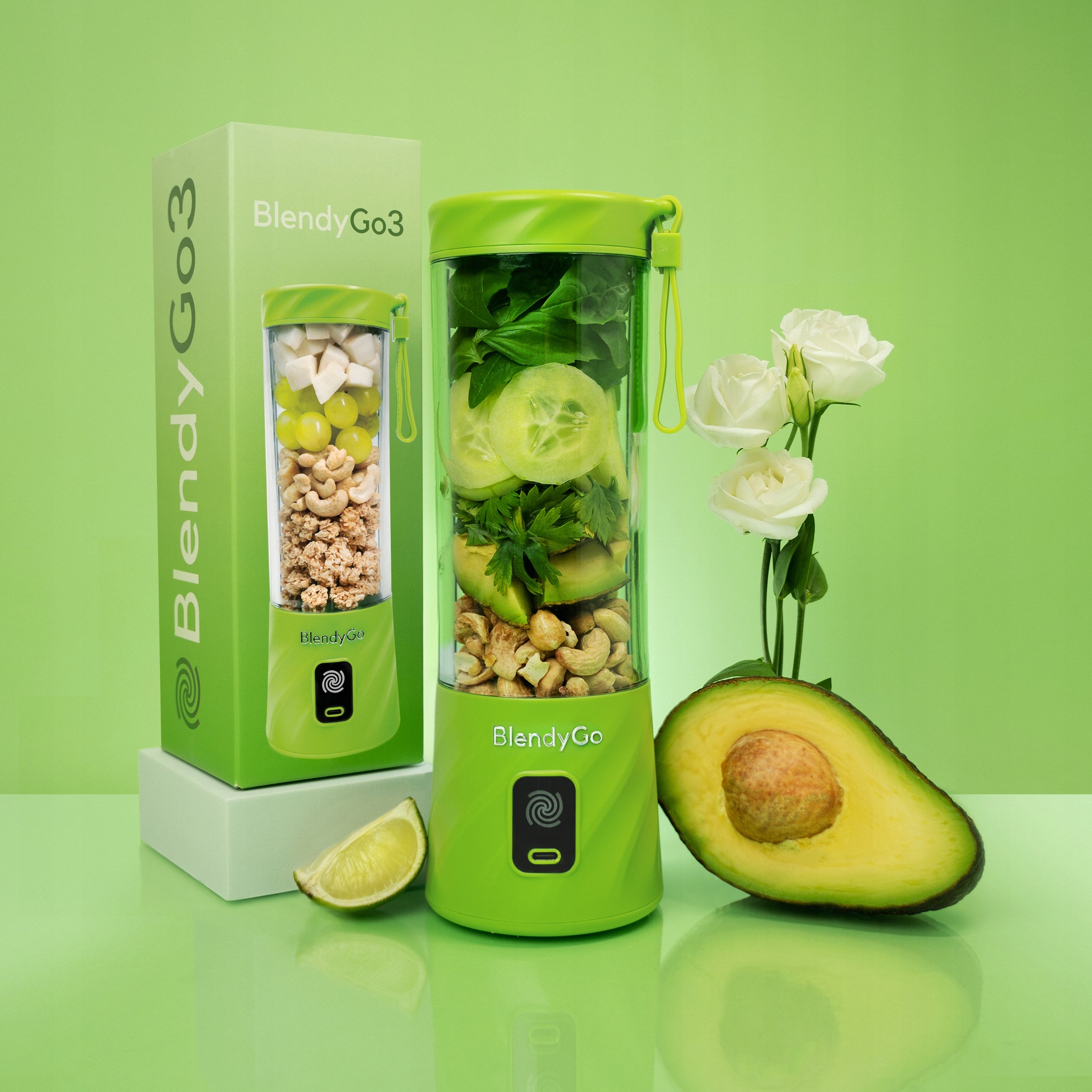 Original Blender BlendyGo 3 Wireless USB Chalice PERFECT GIFT Manufacturer code Mikser do smoothie mini blender kielichowy
