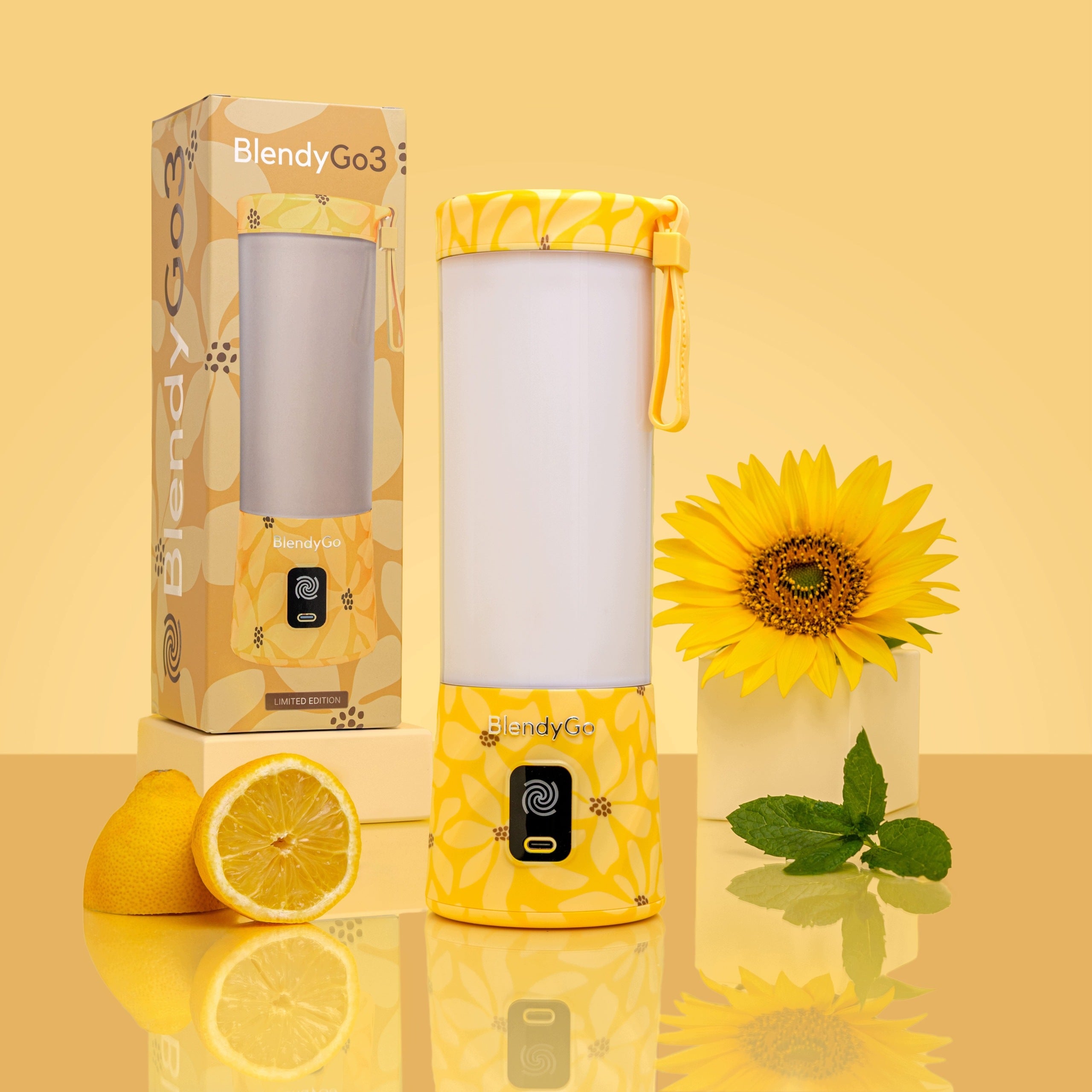 Original Blender BlendyGo 3 - Wireless USB | Next Generation Blender Manufacturer code Mikser do smoothie mini blender kielichowy 3