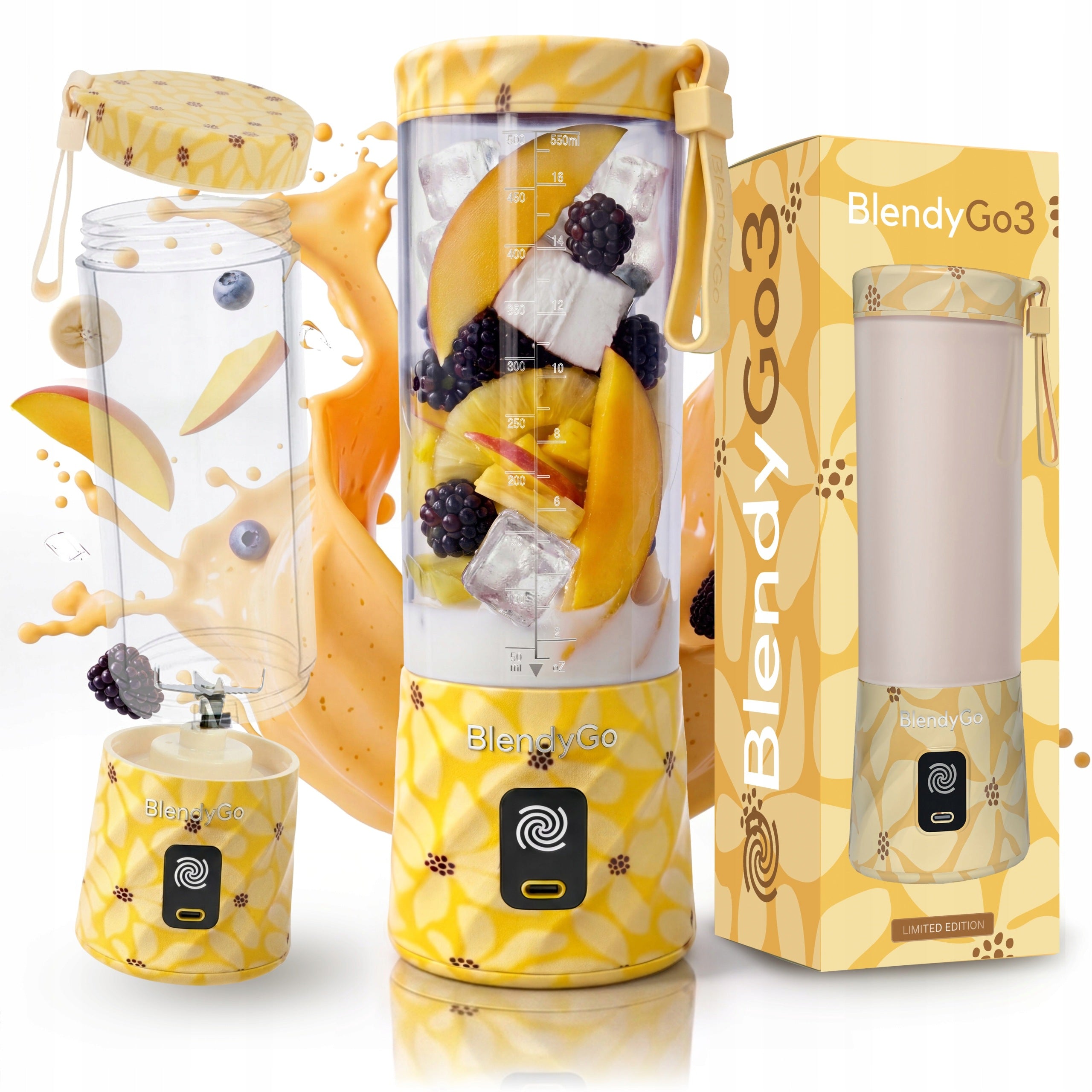 Original Blender BlendyGo 3 - Wireless USB | Next Generation Blender