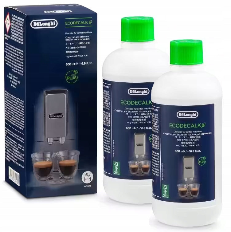 Original Delonghi descaler for Delonghi EcoDecalk 500 ml | 2x