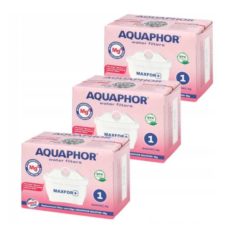 Original Filter cartridge for jug Aquaphor Maxfor + MG 3 pcs.