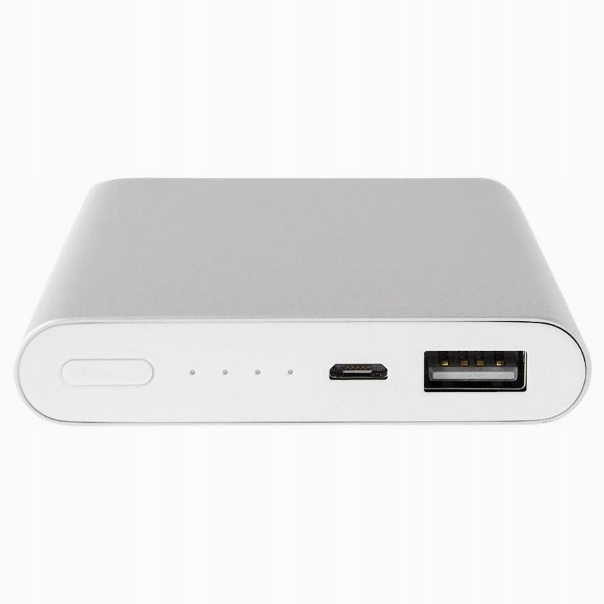 Original Powerbank Xiaomi Mi Power Bank 2 5000 mAh Dual USB Silver Manufacturer code XIAOMI MI POWER BANK 2 PLM10ZM 5000 MAH