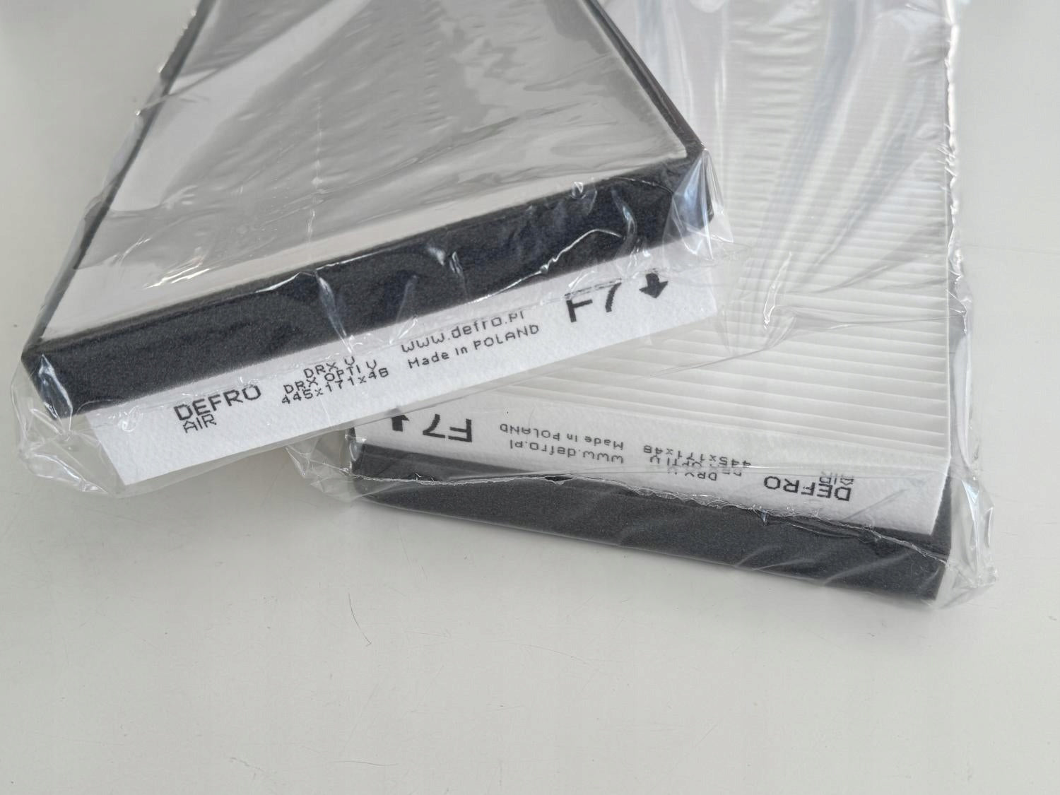 Original filter Defro F7 445 x 171 x 48 for DRX V, DRX Opti V