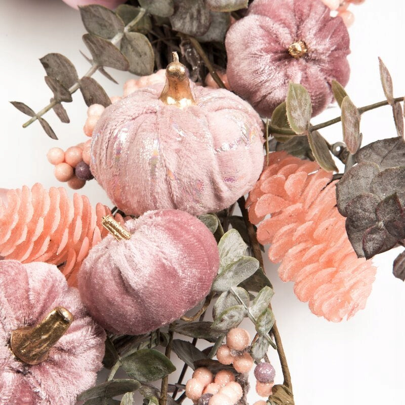 Ornament Wreath 50 cm powder pink Packaging status original