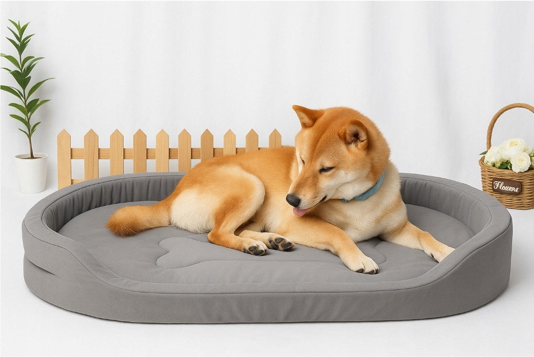 Orthopedic Bed for Big Dog Cat Large Pillow Playpen XXL 80x55x14 Brand Anytech