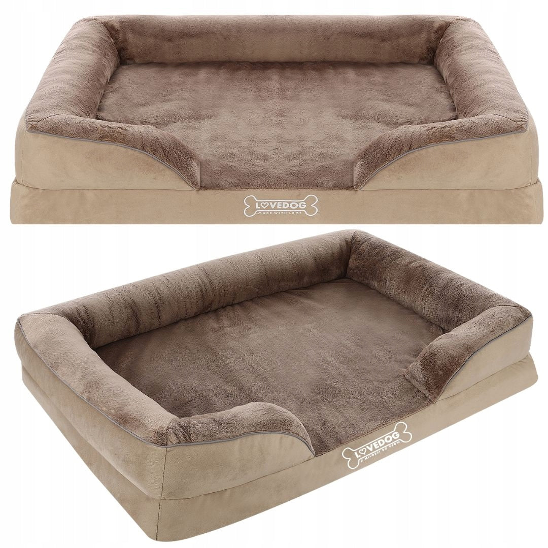 Orthopedic Dog Bed M 70x55 OrtoMax Bed Waterproof Brand Lovedog
