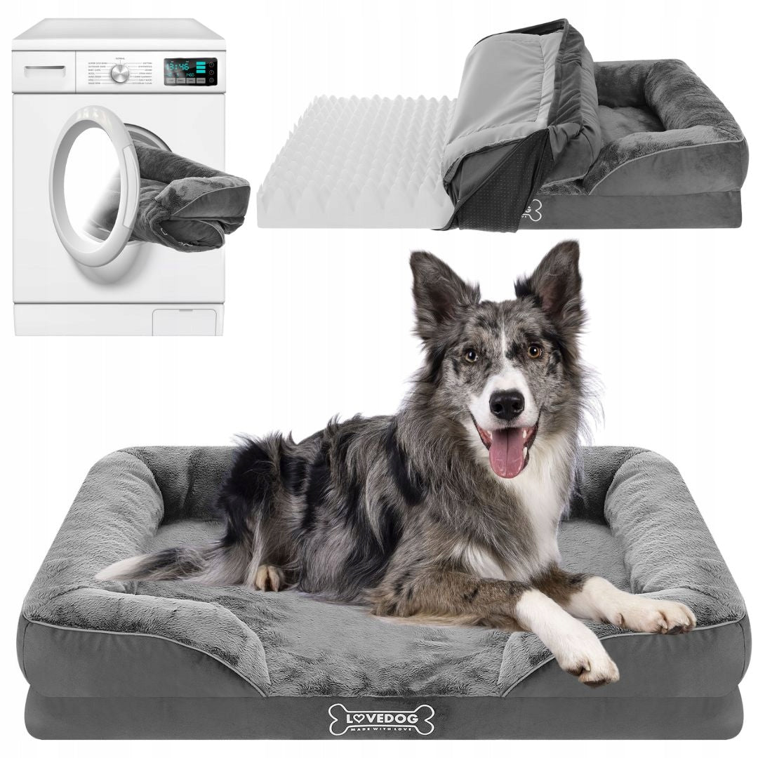 Orthopedic Dog Bed Waterproof Large L 90x60 OrtoMax