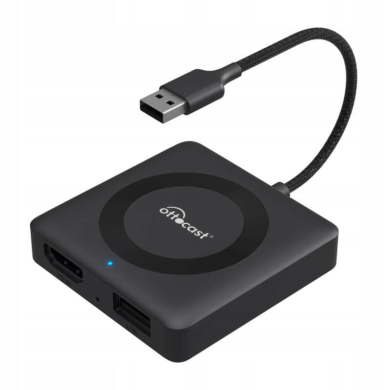 Ottocast CA361-C4 Car Adapter Carplay Android Auto BT 5.0 TV HDMI