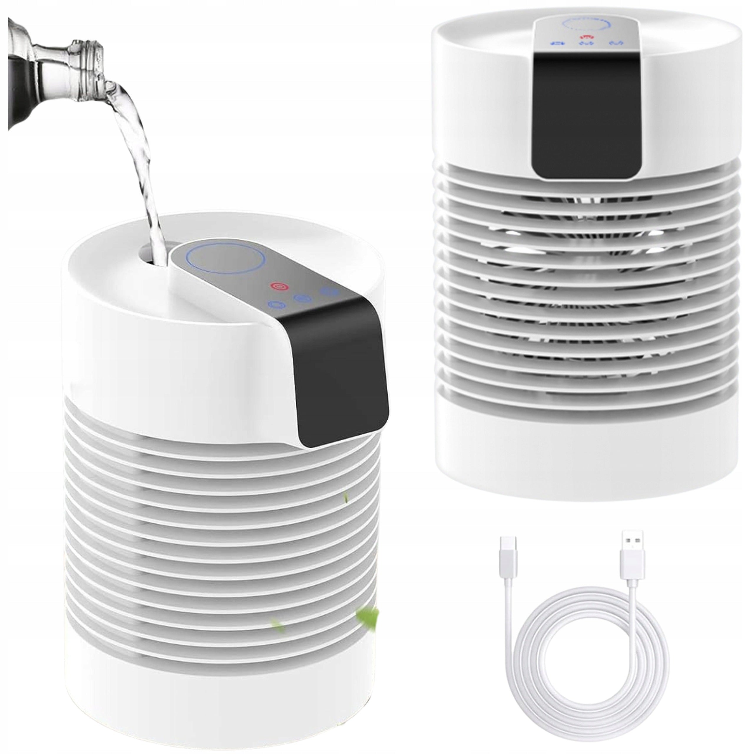 Oushome F22 4in1 Portable Air Conditioner Humidifier USB-C Fan 4000mAh