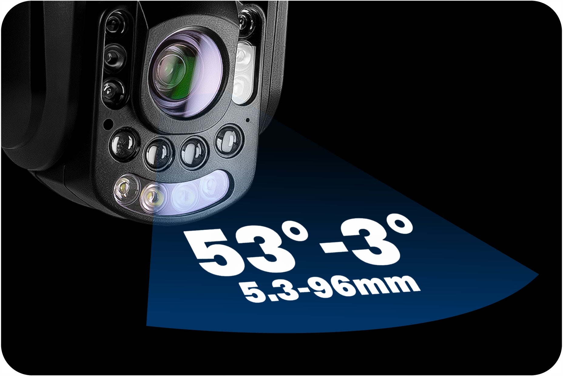Outdoor Camera Rotating WiFi 8MPx 4K Detection 150M IR Zoom Optical x18 Kind internal external
