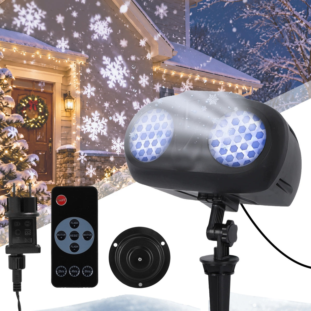 Outdoor Christmas Projector Waterproof Halloween Christmas