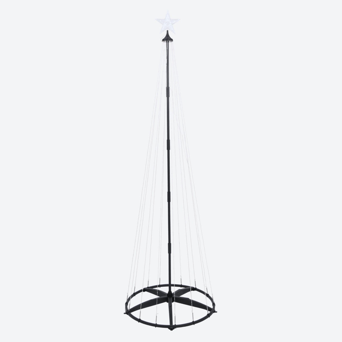 Outdoor Christmas Tree 370 LED 230 CM Brand no brand