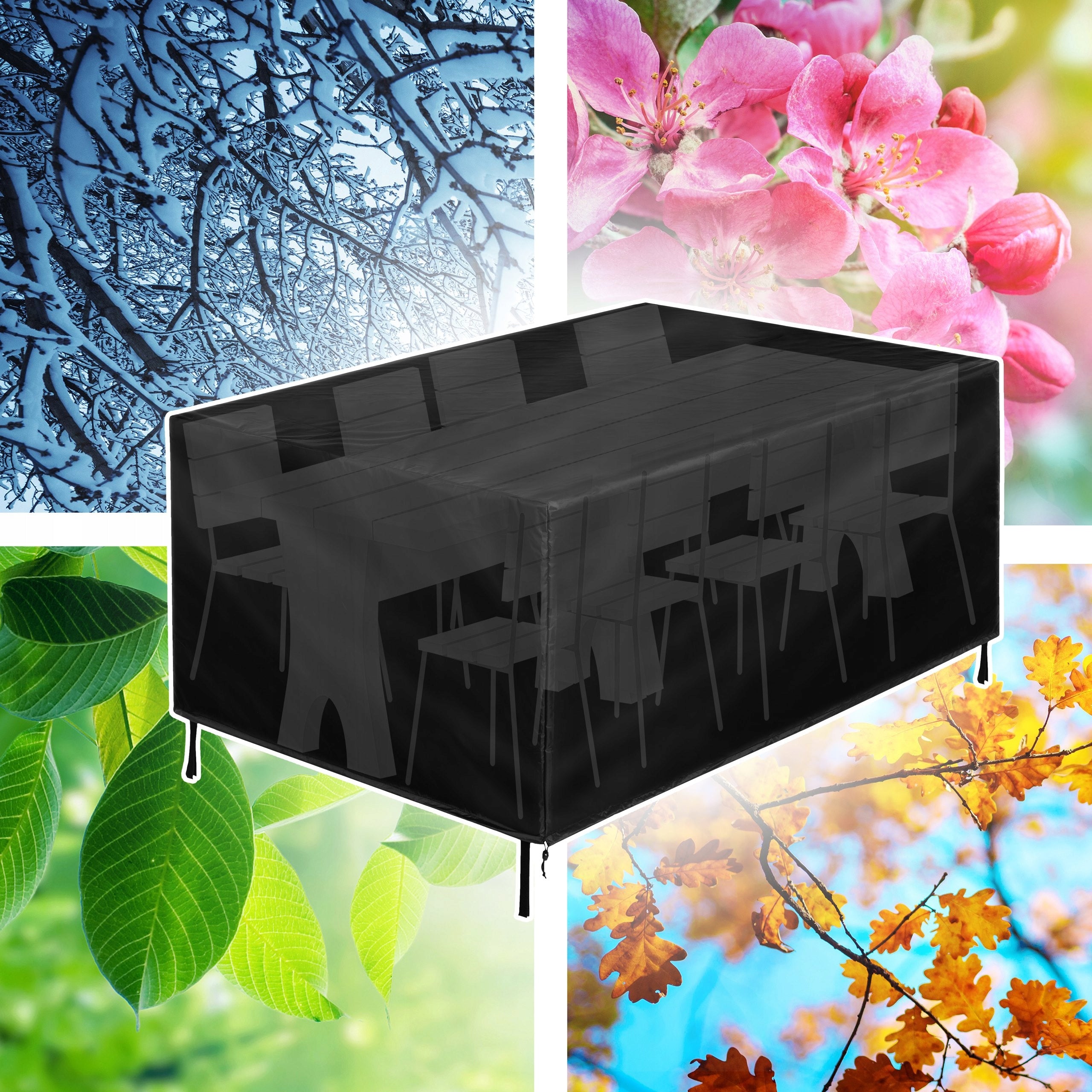 Outdoor Furniture Cover Waterproof Strong For Catering Table 250x210cm Kind for set