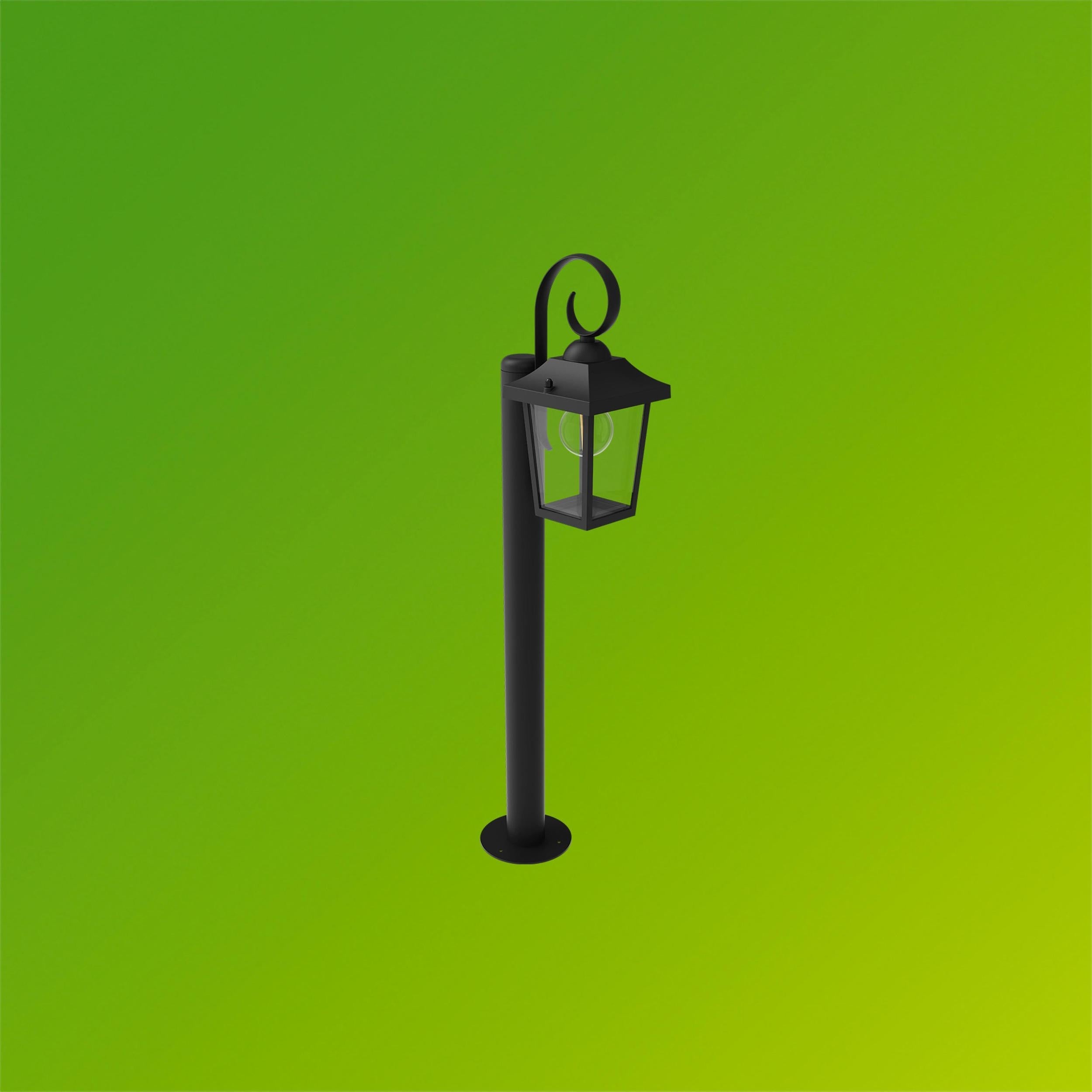 Outdoor Garden Lamp LED E27 POST 75cm PHILIPS BUZZARD Brand Philips