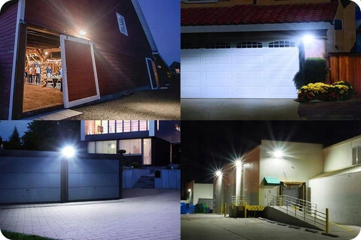 Outdoor Halogen Lamp for Garage 50W IP65 + Detector Rated power 50 W