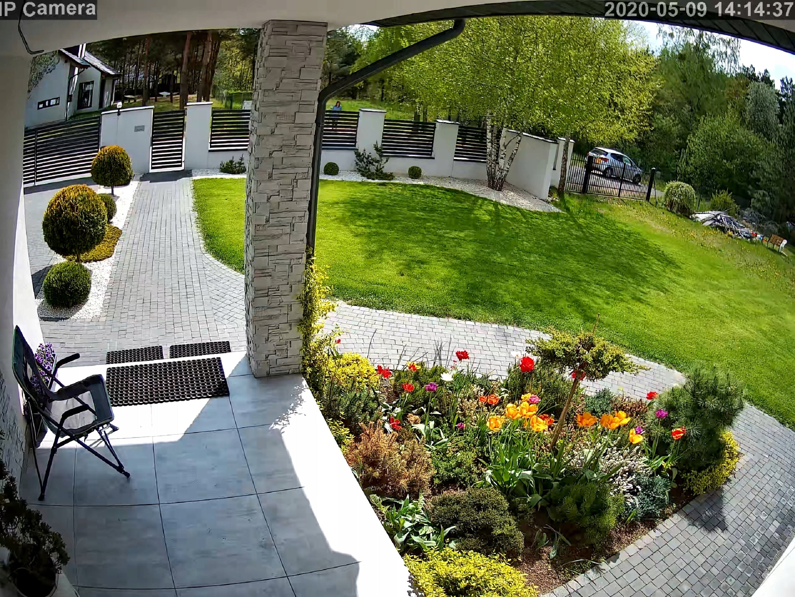 Outdoor IP Camera WiFi 5MPx 5MP Black People Detection, AUDIO Model A5 WiFi