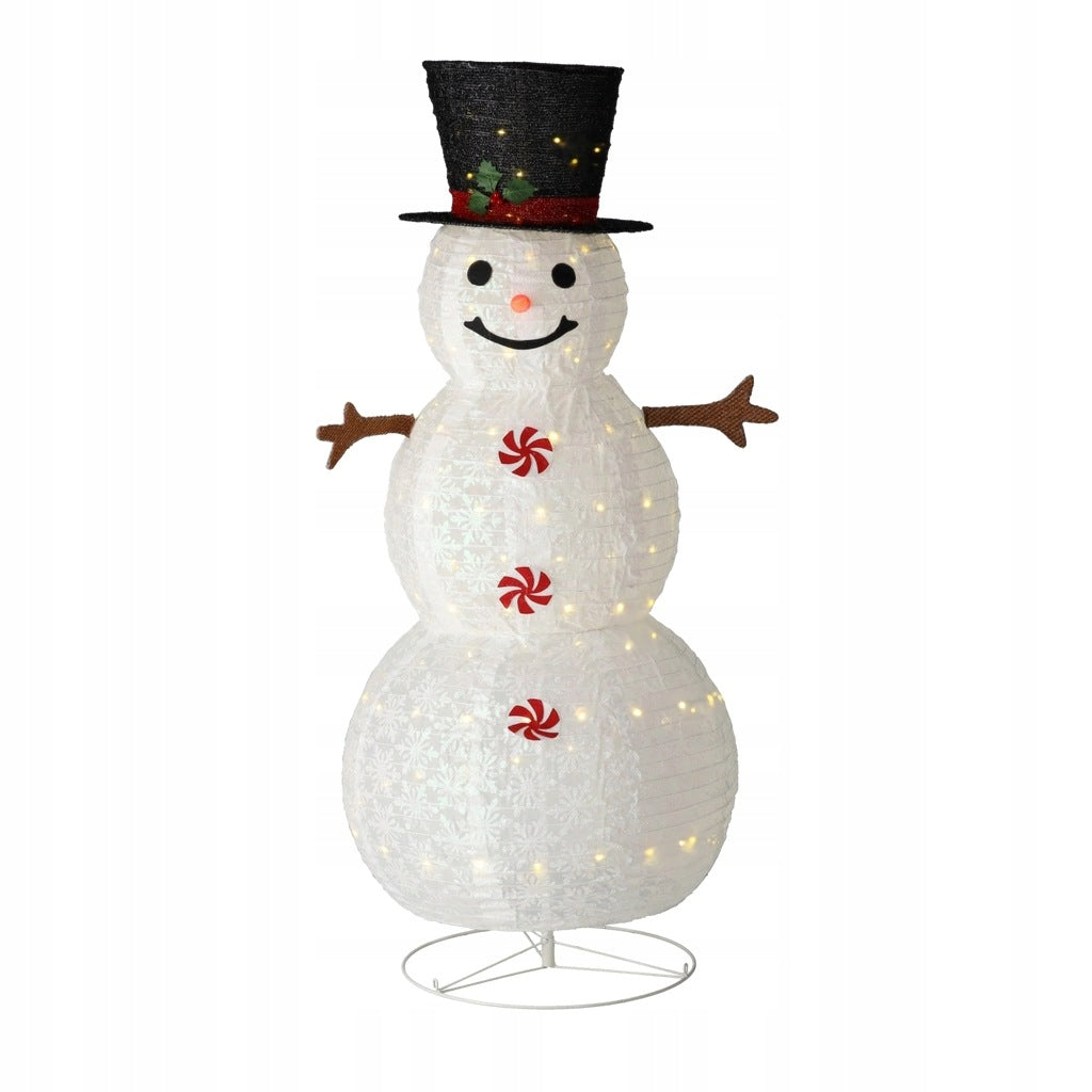 Outdoor/Indoor Snowman 120 LED 150cm White Warm