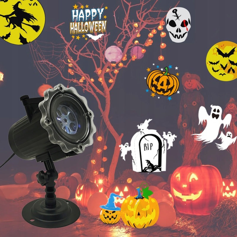 Outdoor LED Christmas Projector 16 Slides Remote Control IP44 Manufacturer code DFHGFB5641