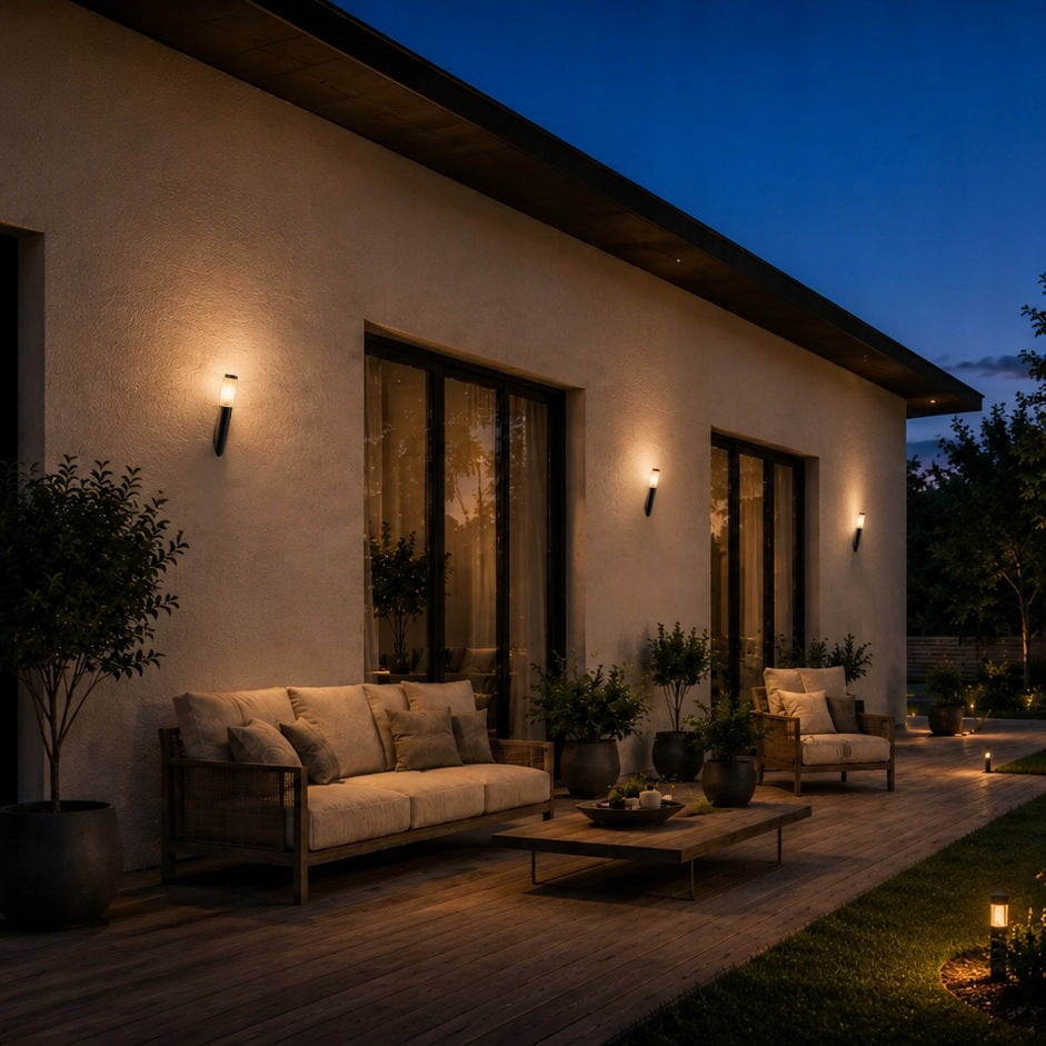Outdoor Wall Lamp Facade LED Garden Wall Lamp E27 Black Manufacturer code Kinkiet Zewnętrzny Elewacyjny LED Lampa