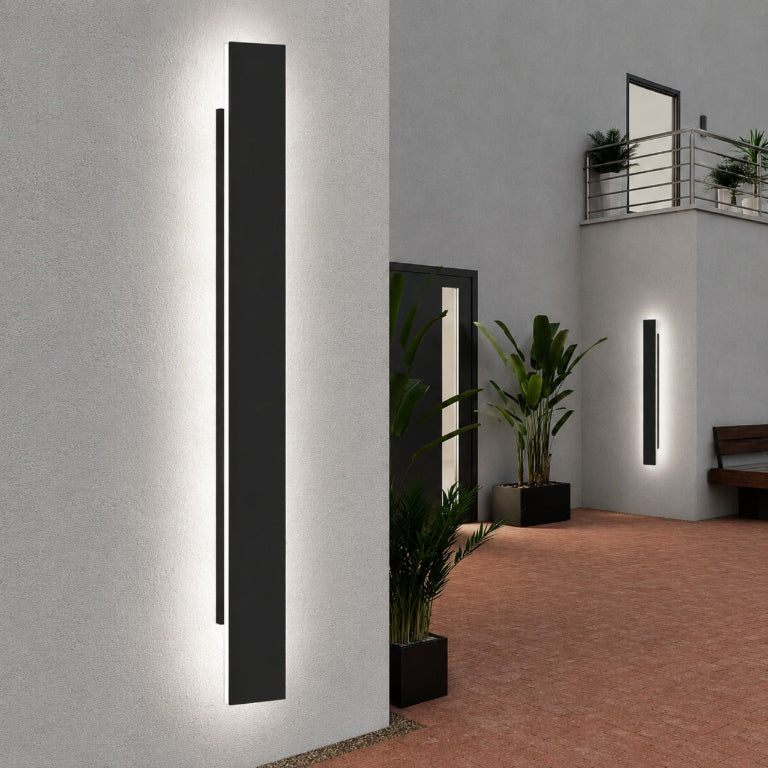 Outdoor Wall Lamp LED Facade Garden Wall Lamp 30W IP65 150cm Collection Eco