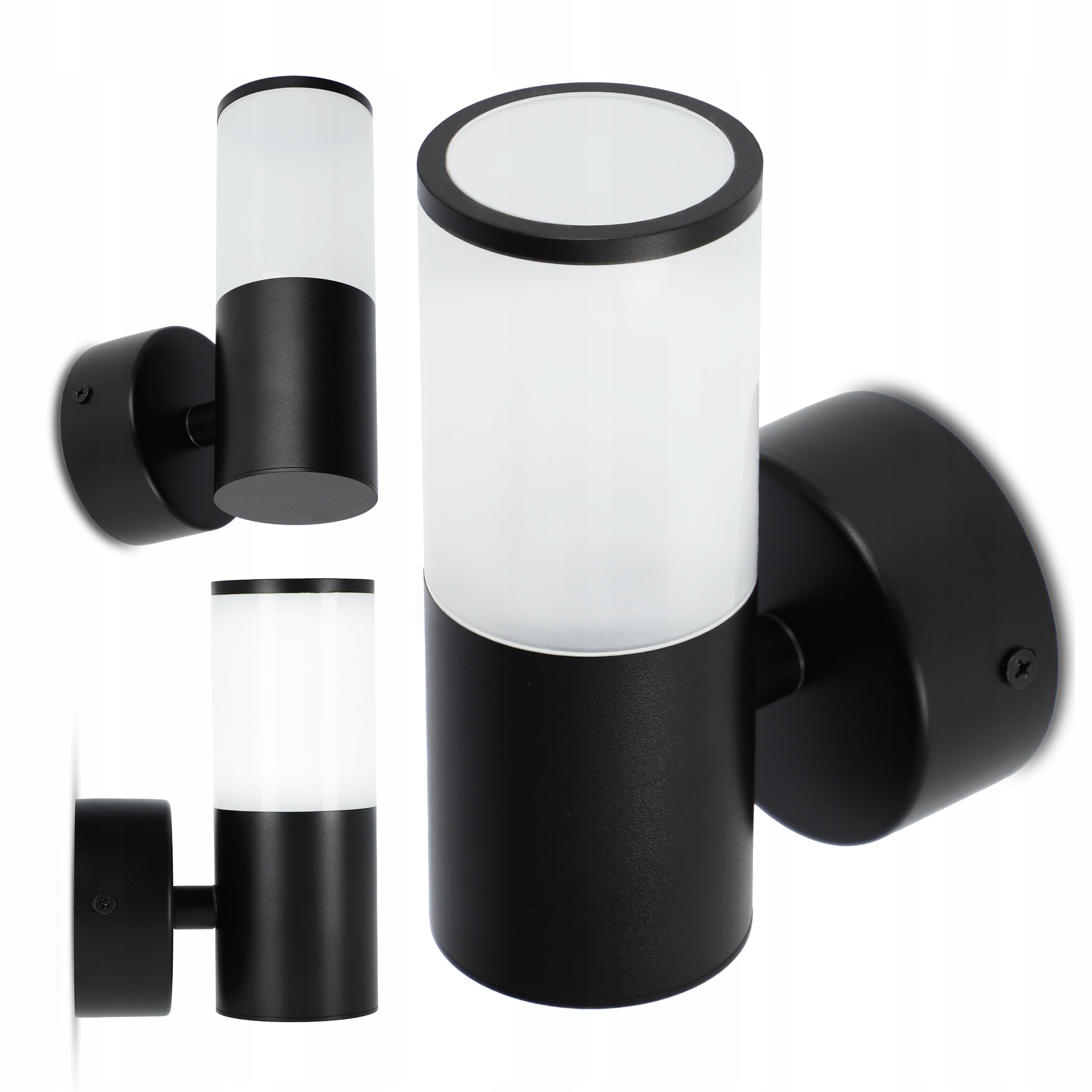 Outdoor Wall Lamp LED Garden Facade Wall Lamp 1X GU10 IP54 BK