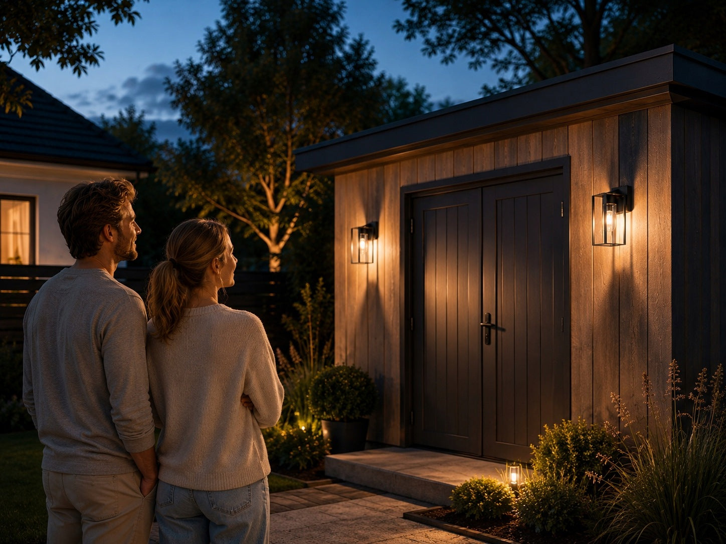 Outdoor Wall Lamp Outdoor Facade Wall Lamp 1x E27 LED Thread type E27