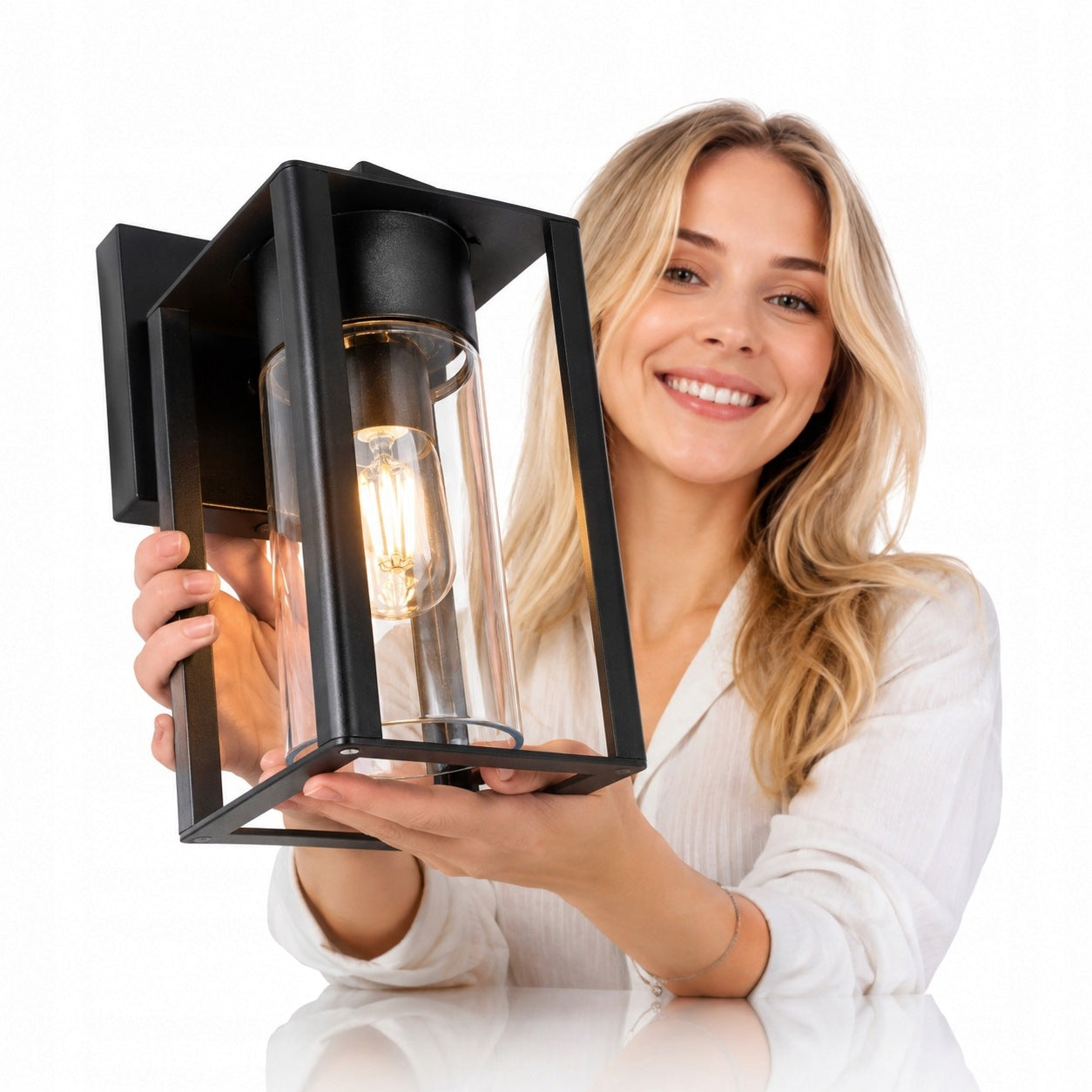 Outdoor Wall Lamp Outdoor Facade Wall Lamp 1x E27 LED