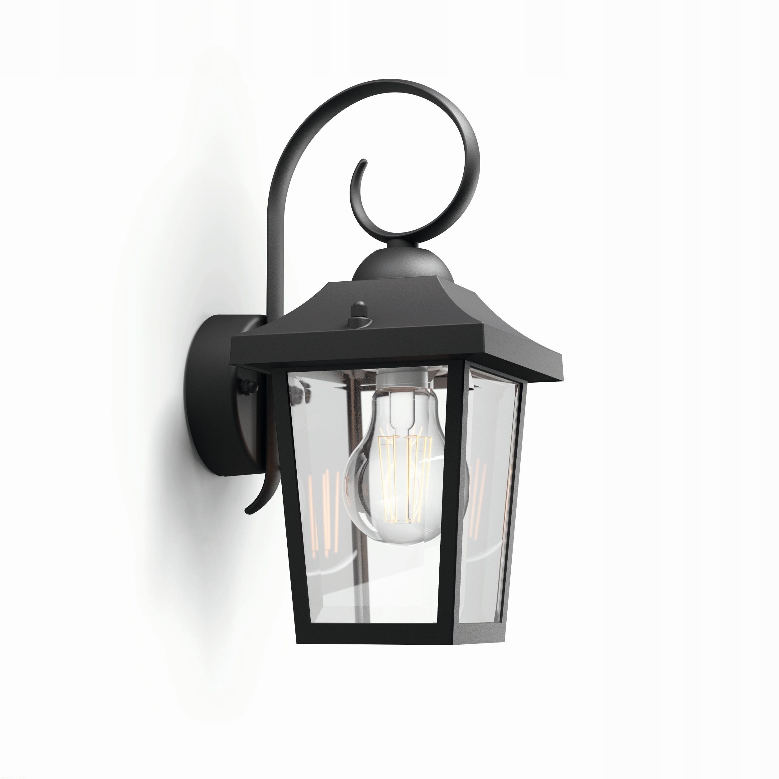 Outdoor Wall Lamp PHILIPS BUZZARD LED Facade Lamp E27 Garden IP44 Batteries included no