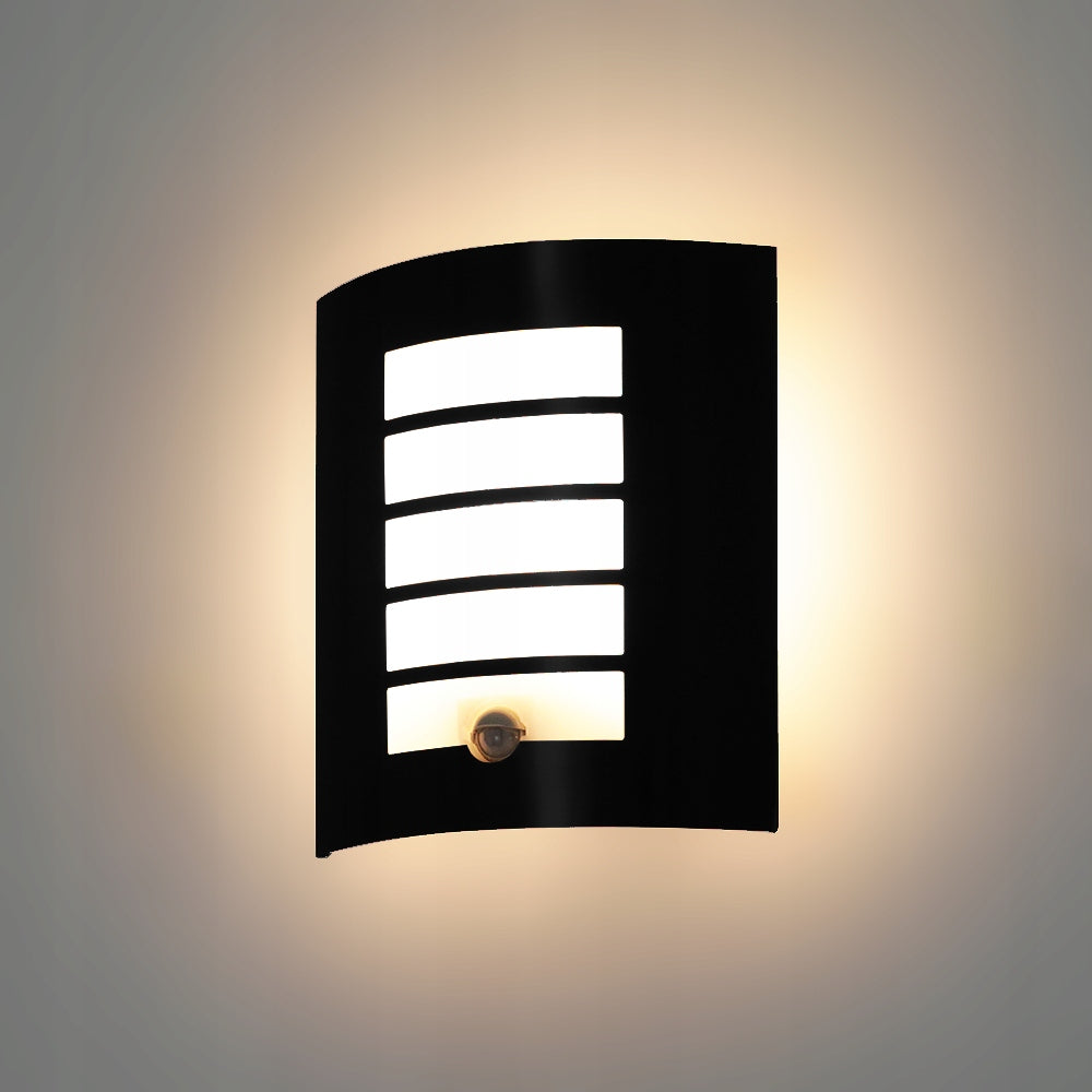 Outdoor Wall Lamp Wall Sconce with Motion and Dusk Sensor for LED E27 Manufacturer code 10006